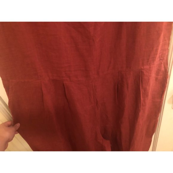 TOAST Linen Jumpsuit (NWT) in "Terracotta" - Picture 7 of 12